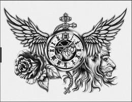 Tattoo-Design-Sammlung Plakat