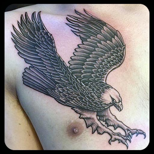 Paling Keren  16 Gambar  Tato  Burung Elang Gambar  Tato  Keren 