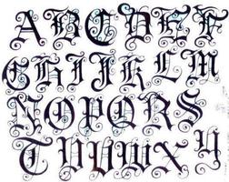Letra del tatuaje cool captura de pantalla 2