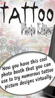 Tatuaż fotomontaż plakat