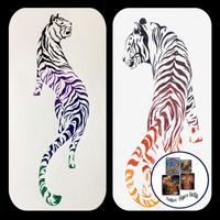 Tatuajes Tiger Motif Poster