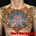 Tattoos 3D Stickers Most Popular