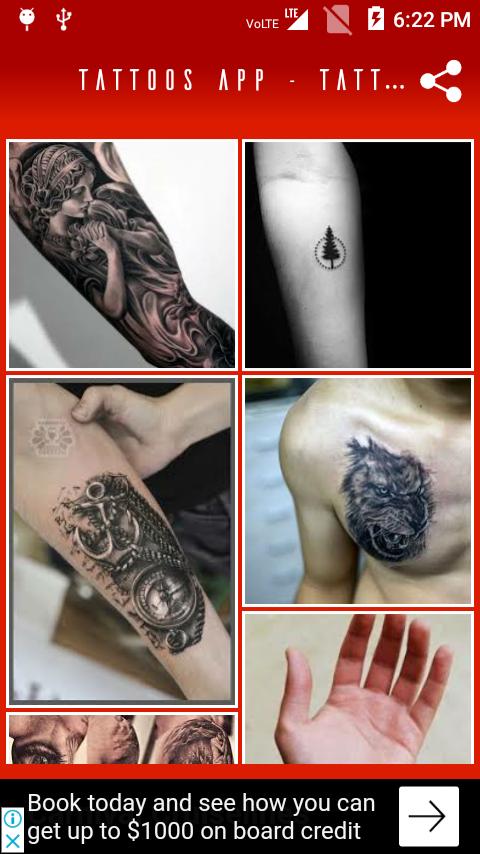 Tattoos App - tattoo designs - tattoos for men安卓下载，安卓版APK | 免费下载