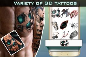 3D Tattoo, Photo Editor HD poster