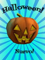 Sticker AR Halloween poster