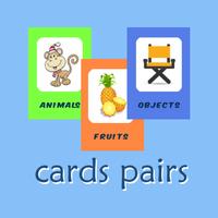 Cards Pairs Affiche