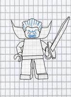 How to draw lego monster スクリーンショット 1