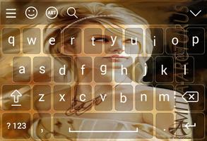 keybord for Taylor swift Affiche