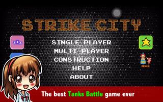 Strike City : Tanks Battle الملصق