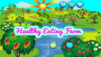 Healthy Eating Farm Affiche