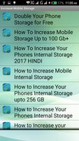 How to Increase Mobile Storage 截图 1