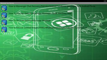 How to Messenger Data Recovery capture d'écran 1