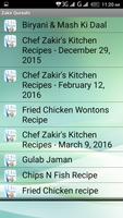 Zakir Qureshi Recipes capture d'écran 2
