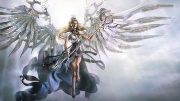 Angel Warrior Live Wallpaper Affiche