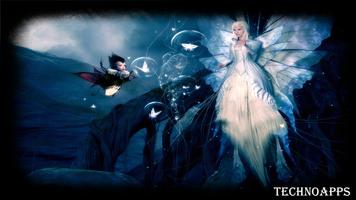 1 Schermata Blue Fairy Wallpaper