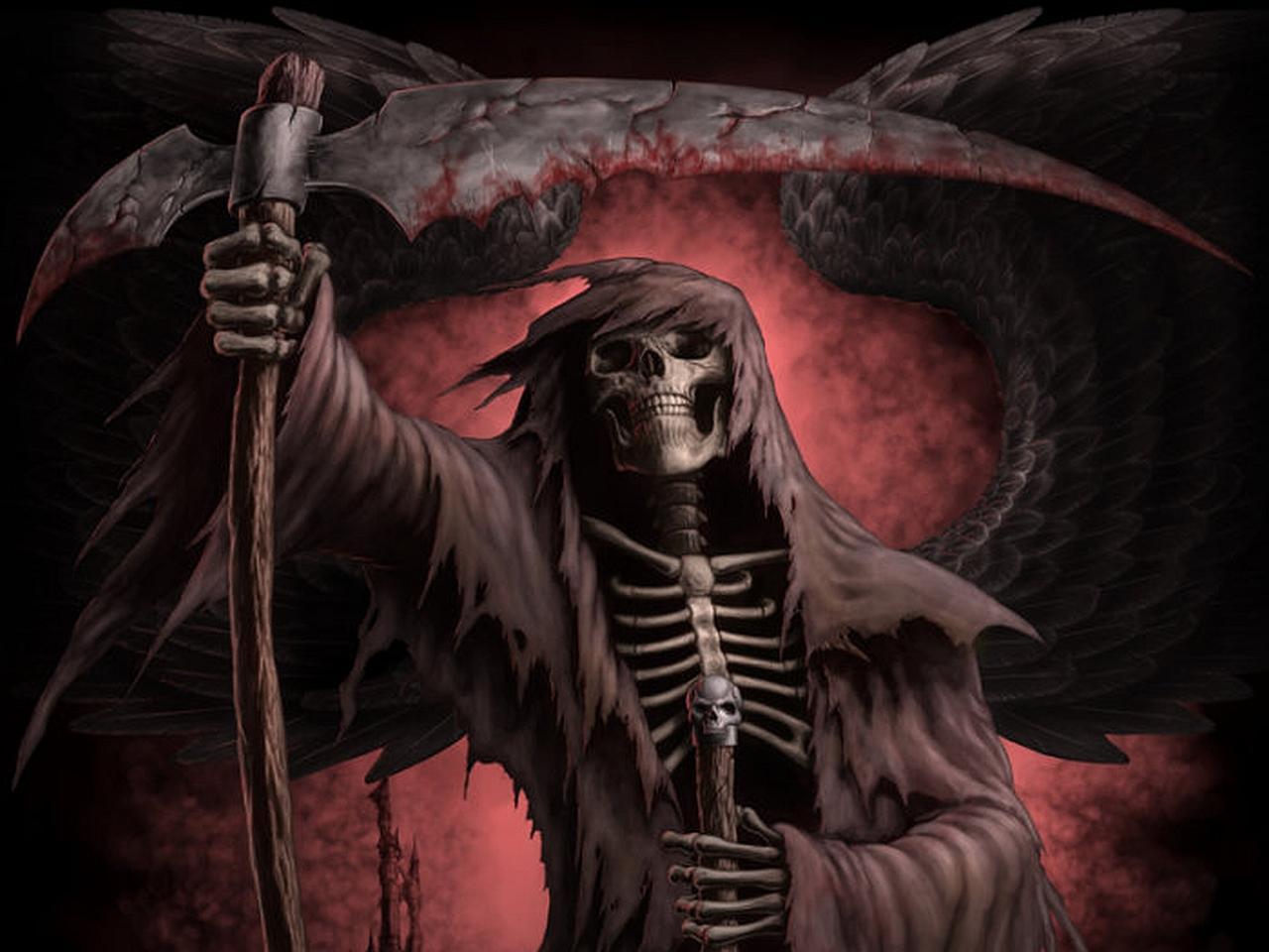 The grim reaper 2. Танат Бог смерти. Жнец смерти Танатос. Рипер Жнец смерти. Grim Reaper 1983.