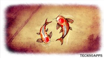 Koi Fish Wallpaper captura de pantalla 1