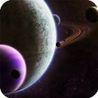 Solar System Live Wallpaper أيقونة