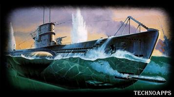 Submarine Wallpaper Affiche