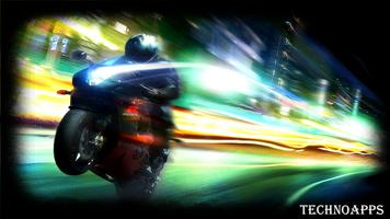 Motorcycle Traffic Wallpaper ภาพหน้าจอ 1