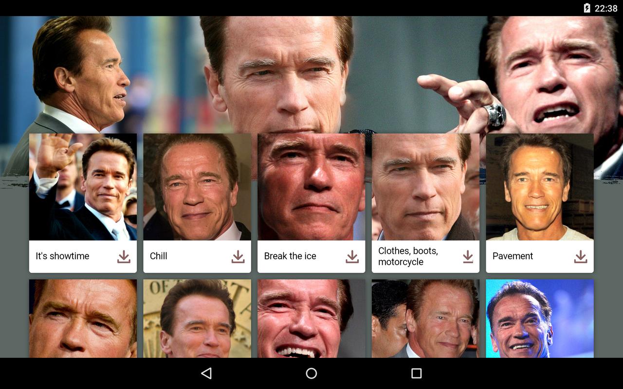arnold schwarzenegger sounds apk download free entertainment app