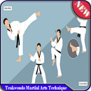 Technique d'arts martiaux teakwondo APK