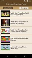 Teddy Bear Teddy Bear Poem स्क्रीनशॉट 1
