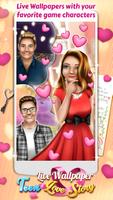 Teen Love Story Live Wallpaper Affiche
