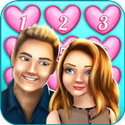 Teen Love Story Lock Screen App icône