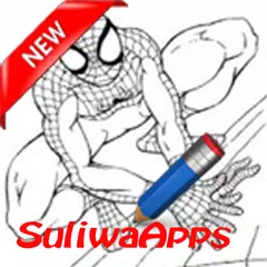 Technique of Drawing Spiderman APK download