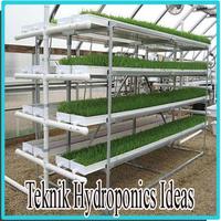 Hydroponics Design Technique পোস্টার