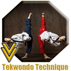 Technika taekwondo ikona
