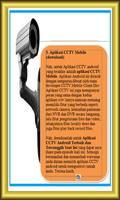 Panduan Aplikasi CCTV Mobile پوسٹر