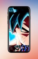Ultra Instinct Goku Anime Screen Lock capture d'écran 2