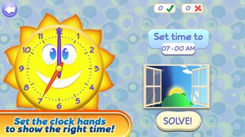 Telling Time Games For Kids ภาพหน้าจอ 2