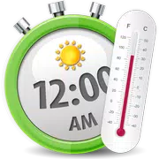 Temperature Clock Widget