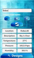 Temperature Clock Widget APK download
