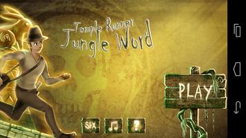 Temple Runner Jungle Word Cartaz