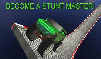 برنامه‌نما 4x4 Monster Truck Stunts 3D عکس از صفحه