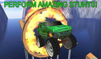 4x4 Monster Truck Stunts 3D Ekran Görüntüsü 1