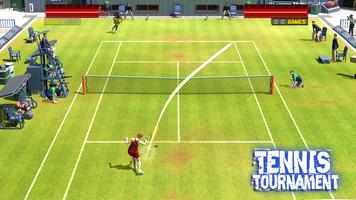 Championnat de tennis 3D capture d'écran 3