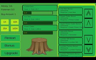 Idle Lumberjack الملصق