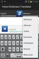 Voice Dictionary Translator plakat
