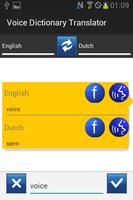 Voice Dictionary Translator screenshot 1