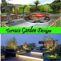 Terraço Design de jardim Cartaz