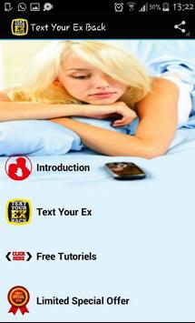 text your ex back poster