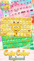 🎨 Cute Color Keyboard 🎨 poster