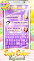 🎨 Cute Color Keyboard 🎨 screenshot 1