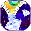 Diamond Zipper Lock Screen APK