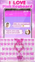 🎀 I Love Pink Keyboard 🎀 screenshot 2